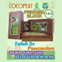 Cocopeat Blok Pres 1 Kg Low Tanin Kering Siap Digunakan