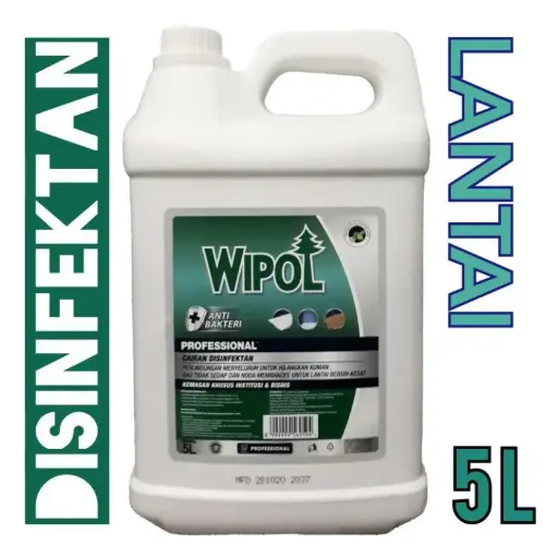 WIPOL 5 LITER KARBOL PEMBERSIH LANTAI DENGAN WANGI SEGAR