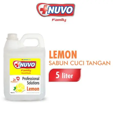 Nuvo Handwash // Nuvo Handsoap // Sabun Cuci Tangan Kemasan 5 Liter