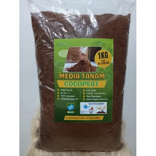 Cocopeat 1 KG Low Tanin dan Low EC, Madia Tanam