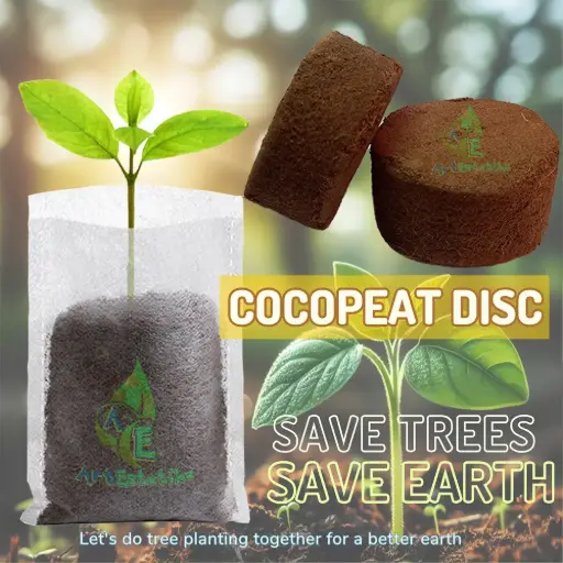 Semai Tanam Praktis Cocopeat disc